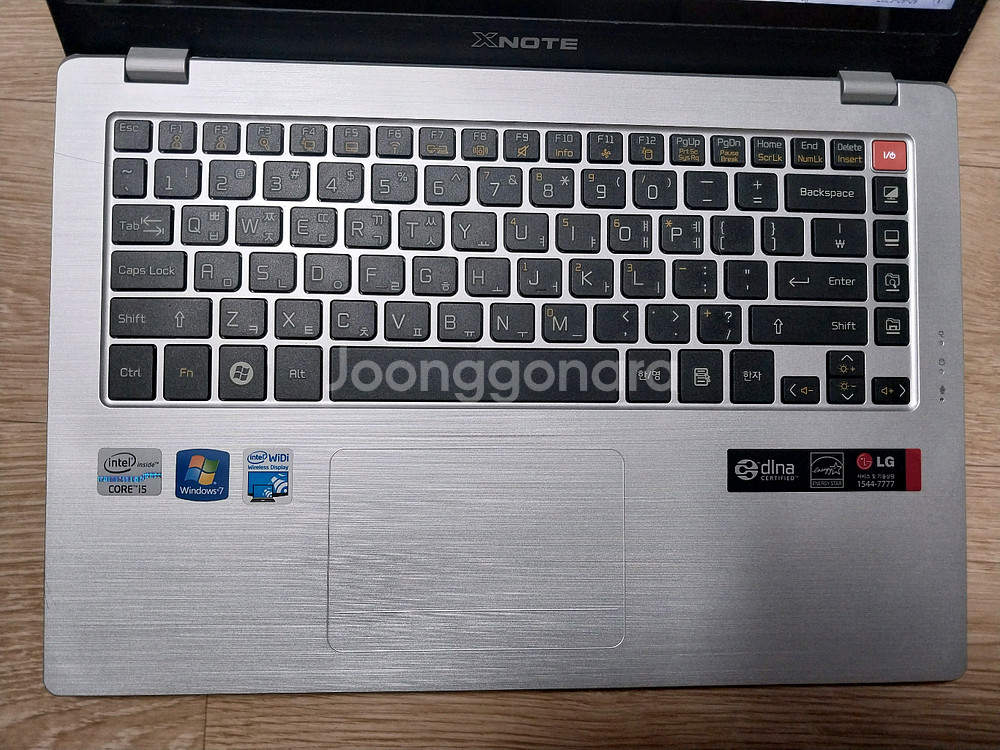 LG노트북 4G SSD120G--3