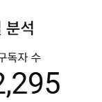 유튜브 국내채널 구독자 12,200명 시청층 50‧60