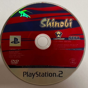 PS2 시노비 정발 이미지