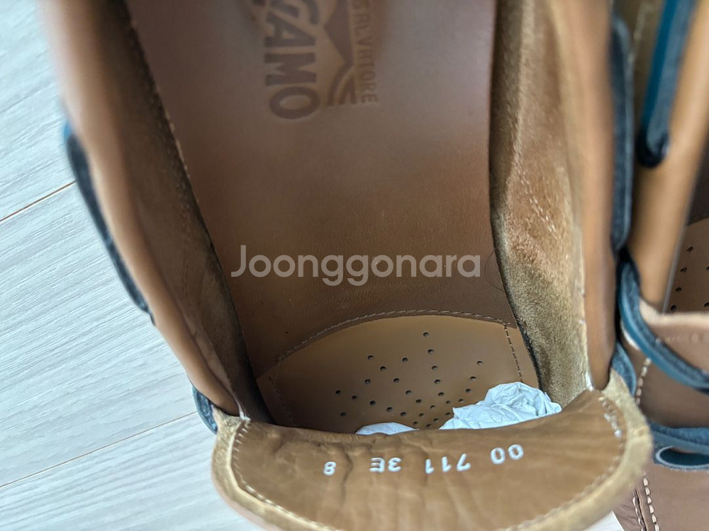 정품 페라가모 남성 로퍼 드라이빙 슈즈260-265--6