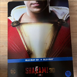 블루레이 샤잠 3D+2D 스틸북 한정