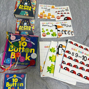 노부영 보드북 cd 일괄 택포 10버튼북 알파블럭