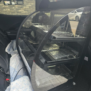 금원하이텍 쇼케이스,음식 진열장 검정 대