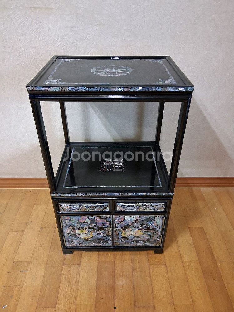 자개장식장 자개사방탁자--0
