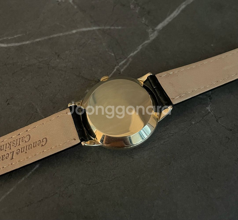 오메가 로만 14K 금통 오토매틱 빈티지 시계--2