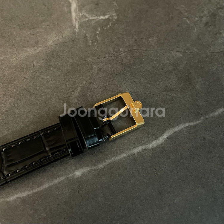 오메가 로만 14K 금통 오토매틱 빈티지 시계--5