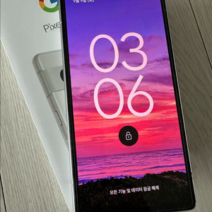 구글 픽셀 pixel 7a 화이트
