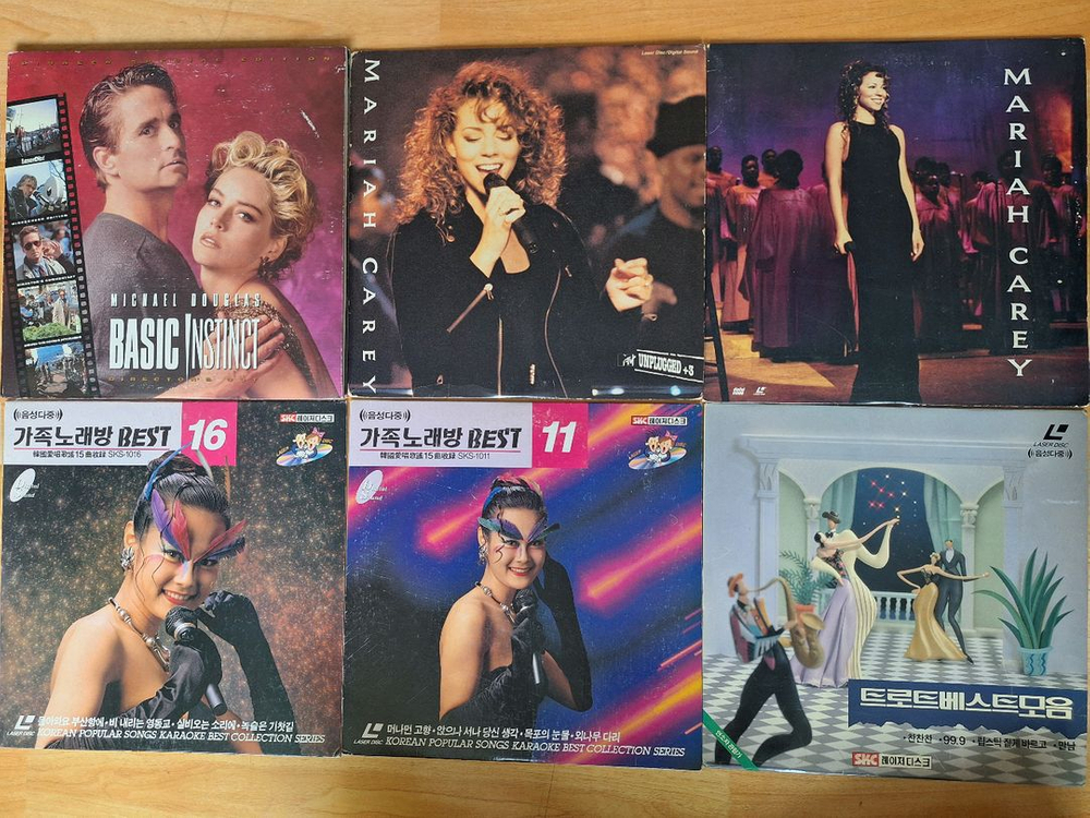 레이저디스크 머라이어 캐리 Basic Instinct 이미지