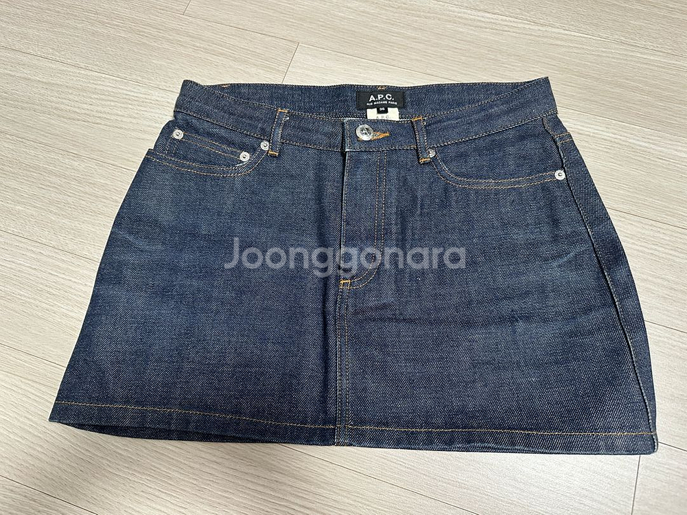 A.P.C. 아페쎄 데님 미니스커트 36--0