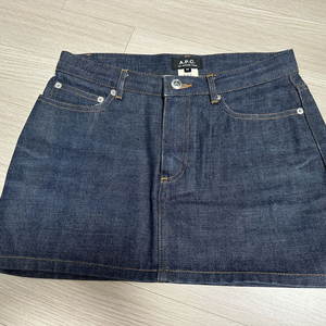 A.P.C. 아페쎄 데님 미니스커트 36