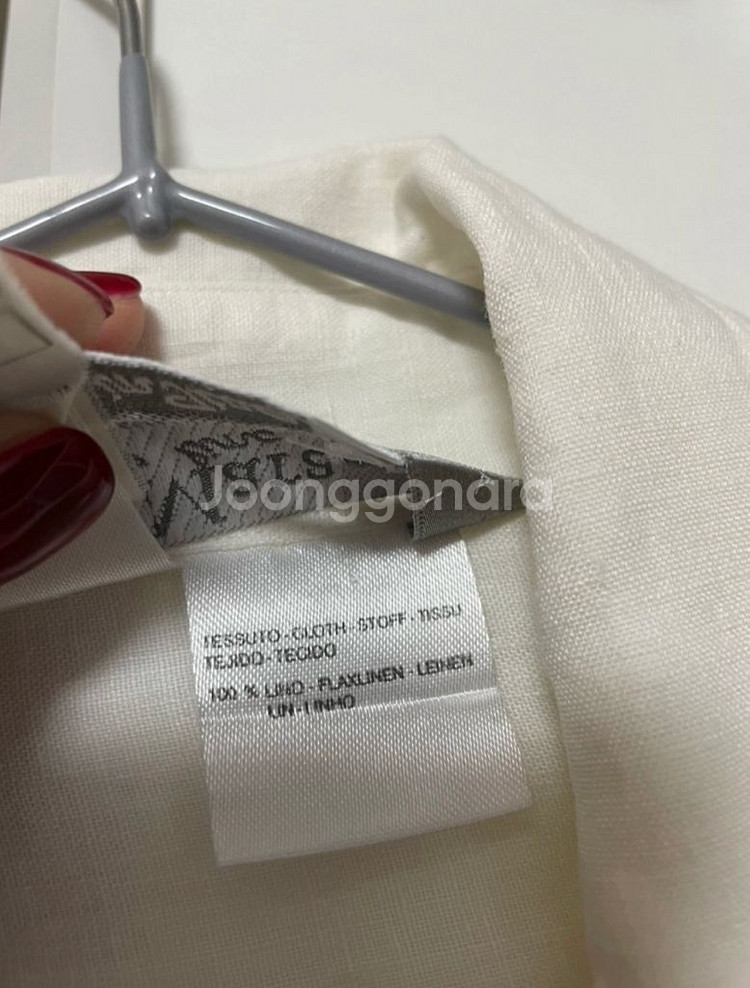 막스마라 린넨 셔츠 90사이즈--2