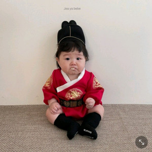 남아 왕세자 한복수트 익선관세트