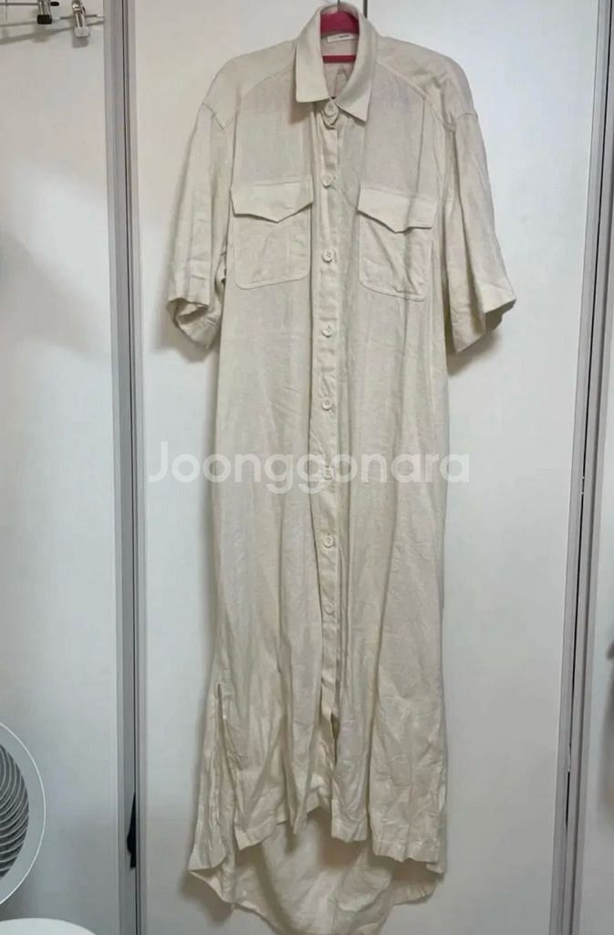 구테 조지아 컷아웃 셔츠 드레스 one size--5