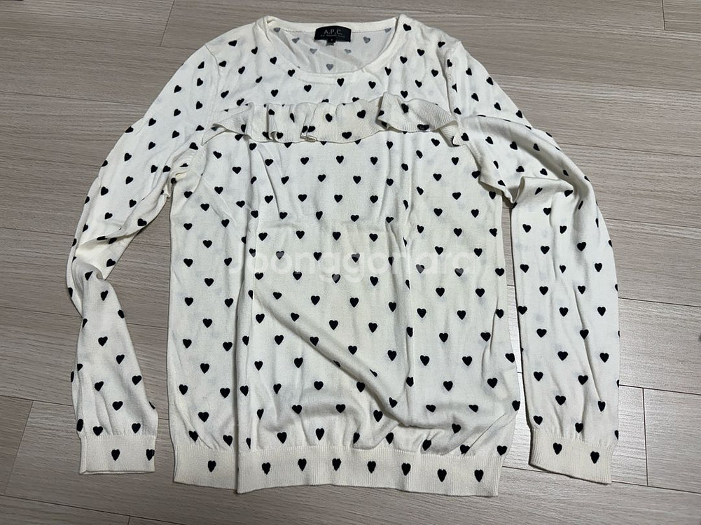 A.P.C 아페쎄 하트 니트--0