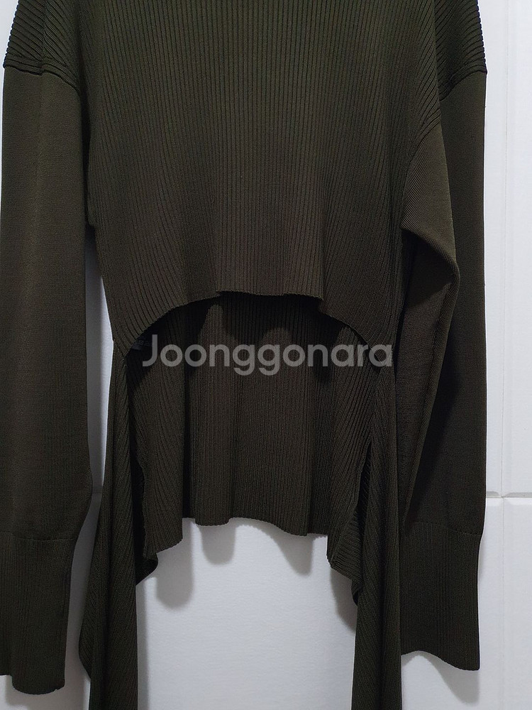 코스 cos 오픈백 리브 니트 탑 사이즈 EUR L--8