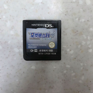 닌텐도 DS 포켓몬스터 소울실버(칩만있음) 한글판