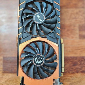 MSI GTX 980 Ti 골든에디션 그래픽 카드