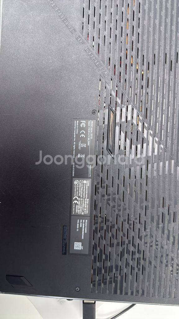 Asus 게이밍 노트북 G512LI 1650Ti--9