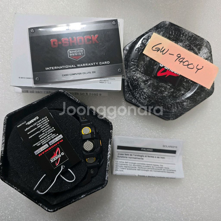 카시오[GW-9400Y] 팝니다.--2