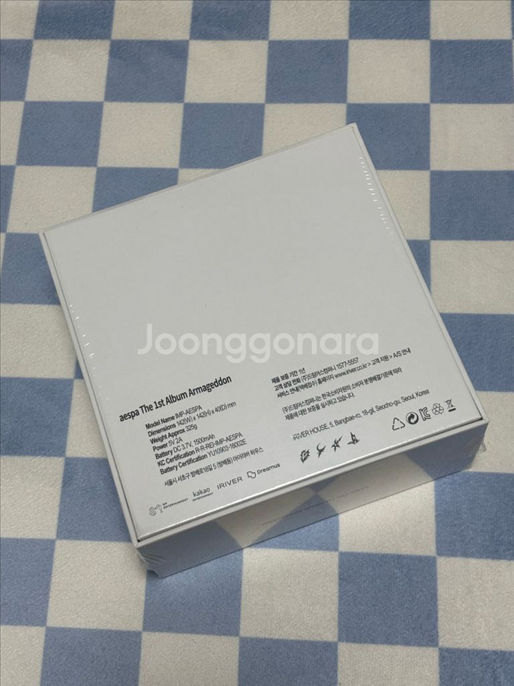 에스파 아마겟돈 앨범 cdp 미개봉--3