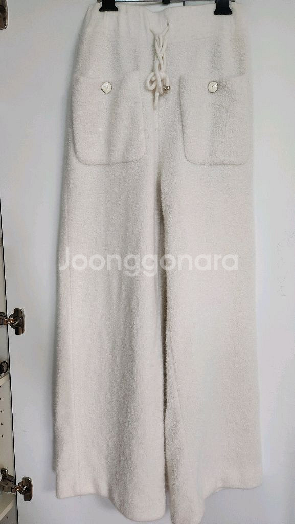 타임 여성 니트 와이드 팬츠--1