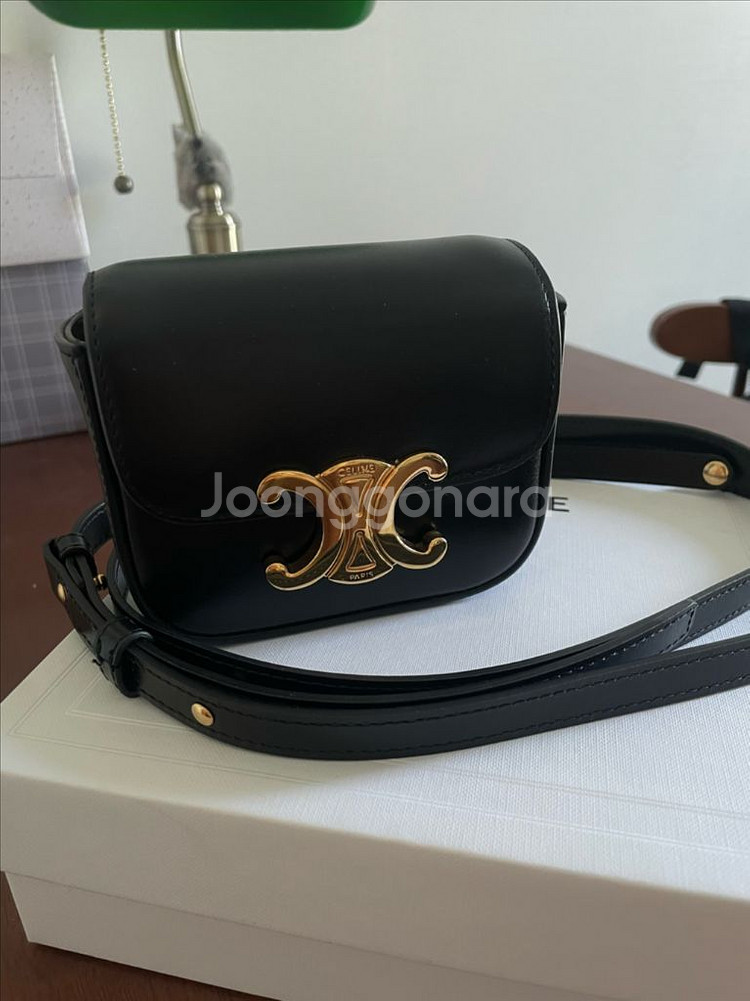 셀린느 클로드 미니 블랙--1