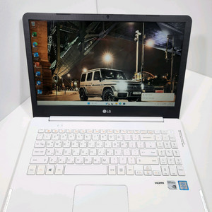 LG i7 게이밍 노트북 화이트 컬러