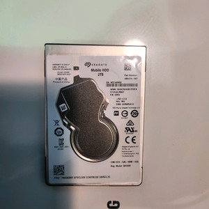 노트북 2tb hdd 2.5인치하드