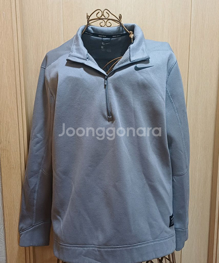 나이키 골프(NIKE GOLF) 하프집업 기모 맨투맨티--0
