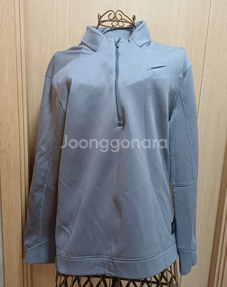 나이키 골프(NIKE GOLF) 하프집업 기모 맨투맨티--1