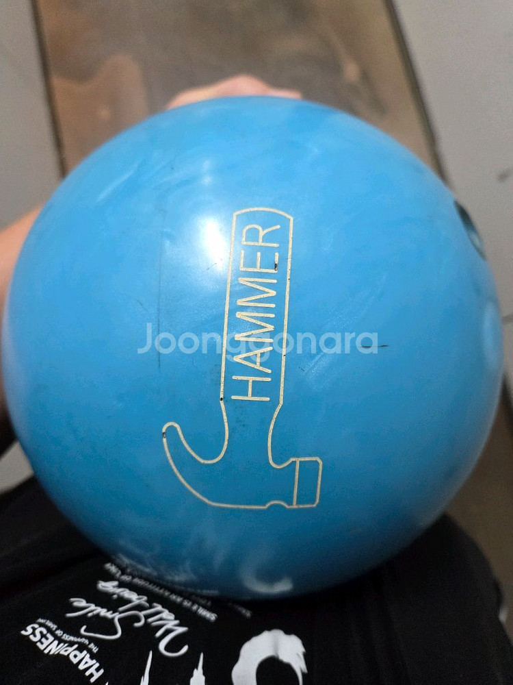 햄머 더블루 우레탄 볼링공 팝니다--2