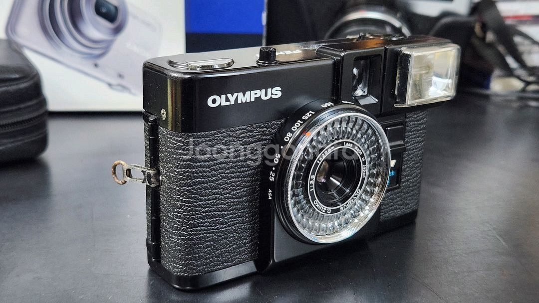 올림푸스 PEN EF 하프카메라 필름카메라--1