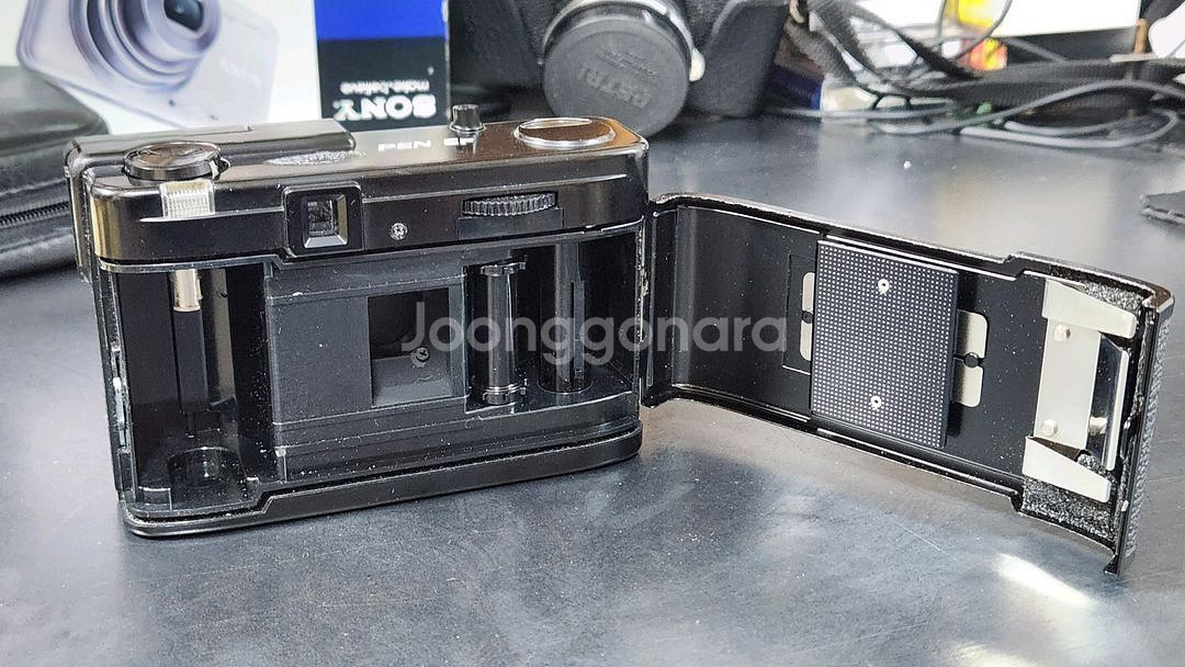 올림푸스 PEN EF 하프카메라 필름카메라--7