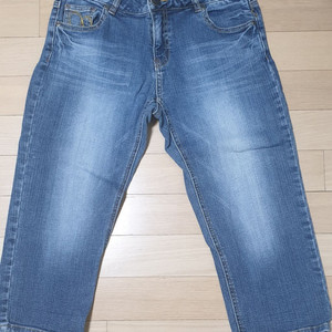 스몰-날씬 미듐 6부청바지~