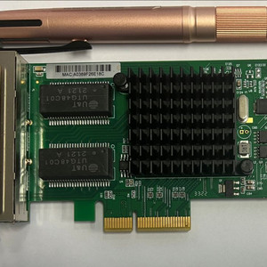 1Gbps 4포트 랜카드