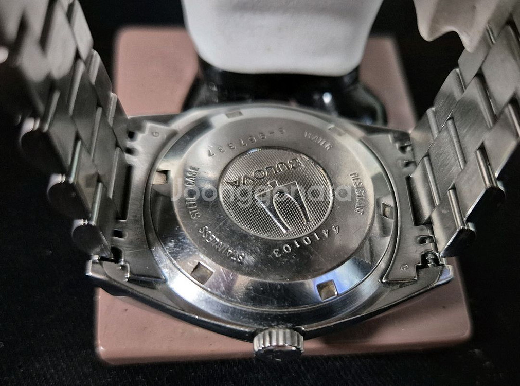 부로바 슈퍼세빌 데이데이트 오토메틱 실버--4