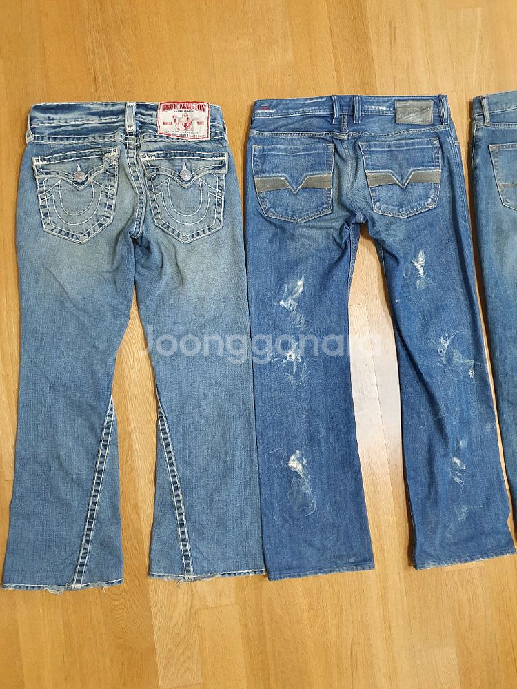 디젤 자티니 아베크롬비 홀리스터 트루 남자 청바지 30--4