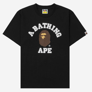 BAPE College T-Shirt Black