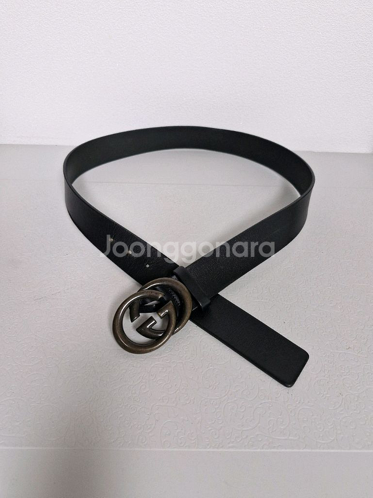 구찌 벨트 95 사이즈--5