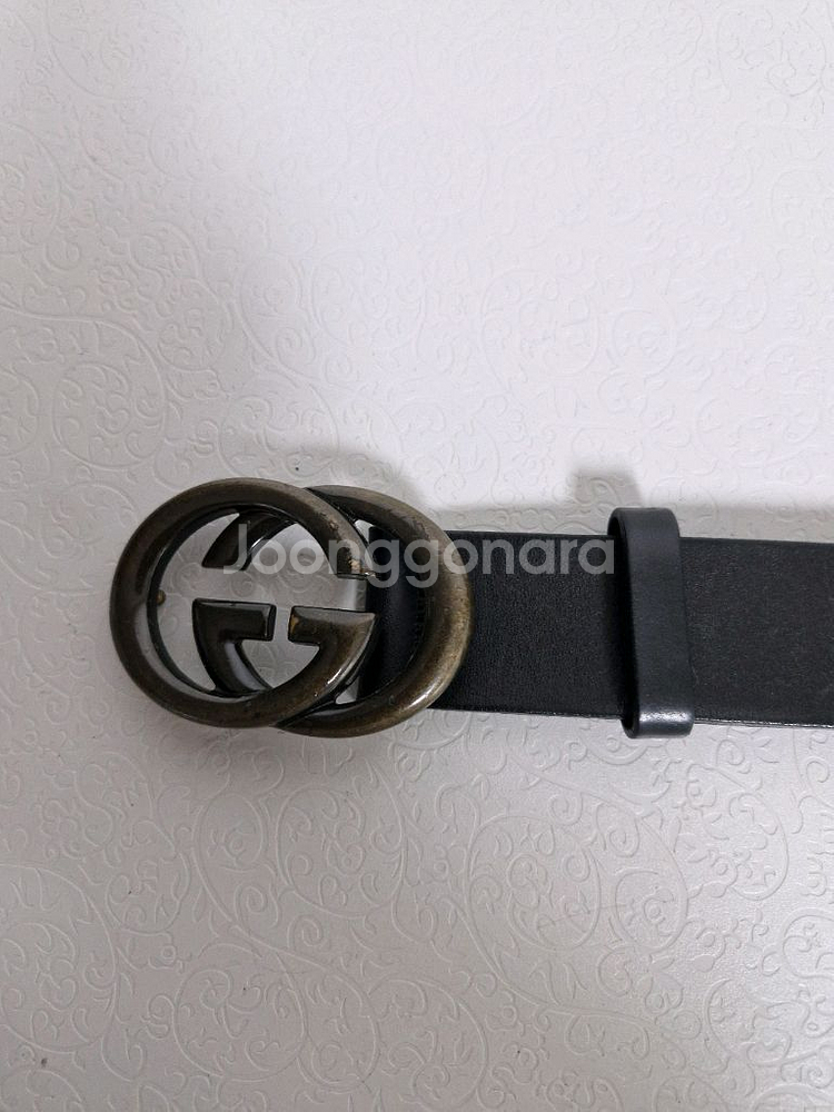 구찌 벨트 95 사이즈--4