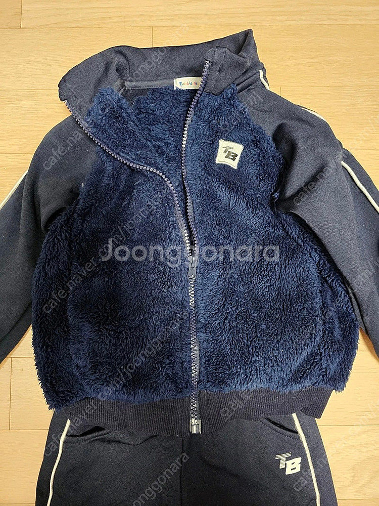 트윈키즈 남아 후리스 집업점퍼, 본딩 기모팬츠 110--1