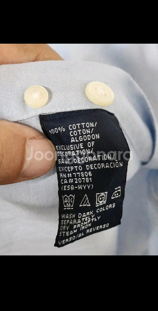 (3XL) 타미힐피거 셔츠 하늘색 빅사이즈 토미 남방--4