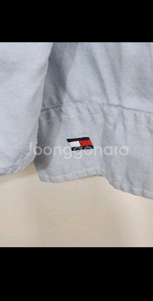(3XL) 타미힐피거 셔츠 하늘색 빅사이즈 토미 남방--3