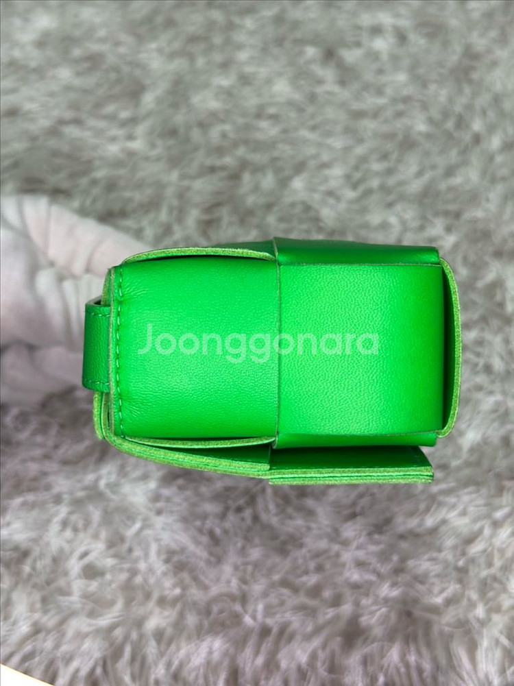 [OS] 정품 보테가베네타 카세트백 미니 그린--6