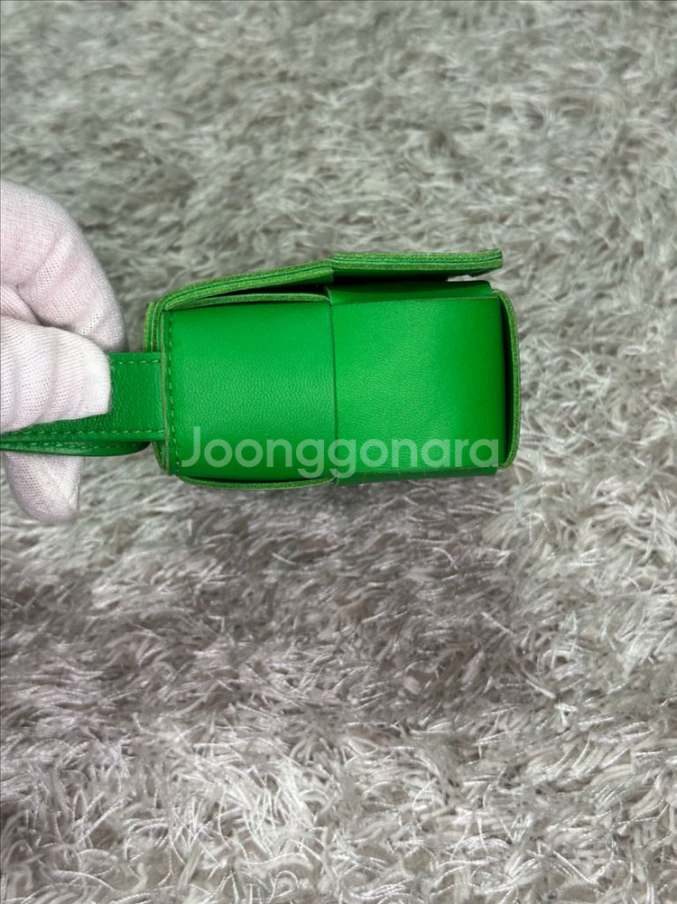 [OS] 정품 보테가베네타 카세트백 미니 그린--5