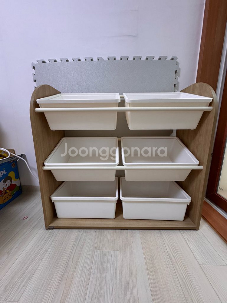 한샘 샘키즈 낮은 장난감정리함 870--2