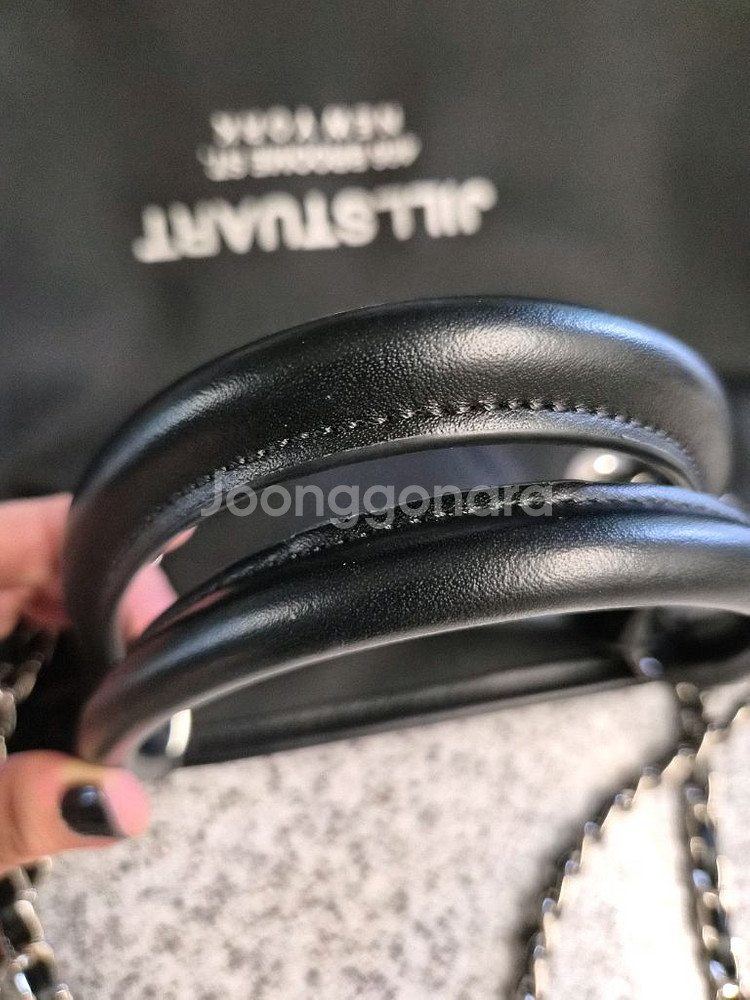 중고) 질스튜어트 토트백 숄더백 라지 택포--6