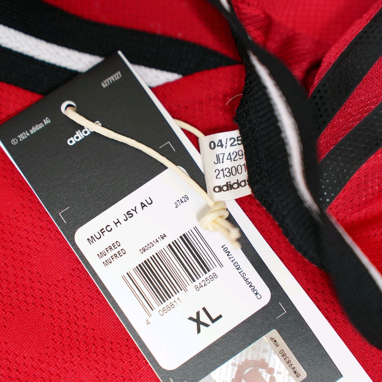 [국내 XL][어센틱] 25/26 맨유 부페 홈 유니폼 이미지