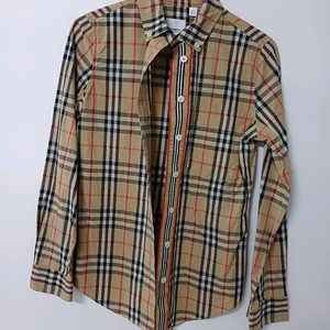 명품 여성 버버리 체크셔츠 (새상품급.85-슬림90