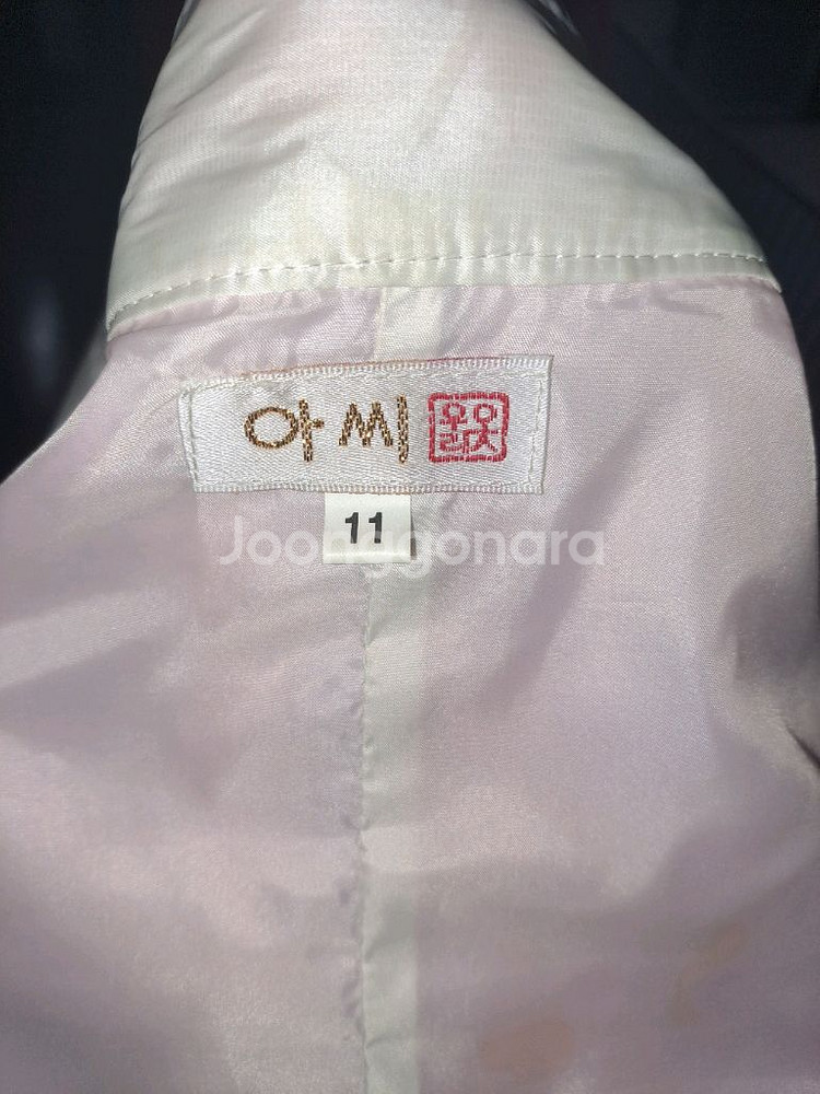 아씨주니어핑크한복세트 (복주머니+댕기+머리장식3종)--8